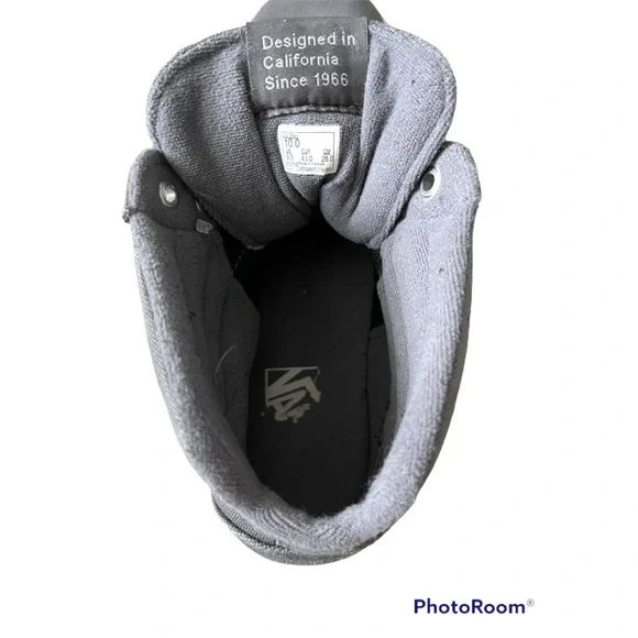 Men’s Vans Old Skool hi top canvas skate sneakers Sz 10 # 500714 - Picture 5 of 6